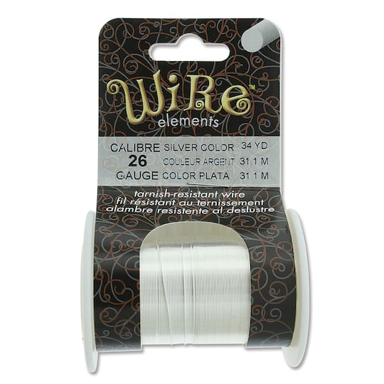 The Beadsmith&#xAE; Wire&#x2122; Elements 26 Gauge Tarnish-Resistant Wire